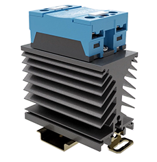 Mecion Silver Tone Aluminum Heat Sink Heatsink SSR Dissipation for Single Phase Solid State Relay 10A-100A 