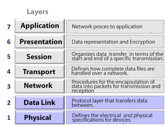 Fieldbus layers